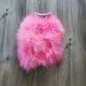 Christian Cowan x max bone Knit Feather Sweater Medium NWOT